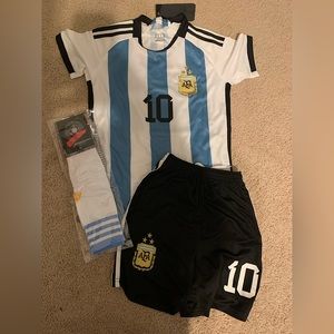 Youth Messi soccer jersey